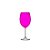Jogo de Taças de Vinho de Cristal Lilás 580ML - 06 peças - Imagem 2