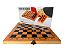 Jogo de Xadrez em MDF 29x14cm UNY GIFT - Imagem 1