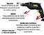 Furadeira Elétrica de Impacto Hammer FI-1000 2800rpm 550W Preto/Amarelo 220V - Imagem 4