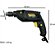 Furadeira Elétrica de Impacto Hammer FI-1000 2800rpm 550W Preto/Amarelo 220V - Imagem 3