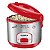 Panela de Arroz Elétrica Mondial Pratic 6 PE-35 500 Watts 220V ~ 50 / 60 Hz - Cor Vermelha com Prata - Imagem 1