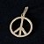 Pingente de Ouro 18k 750 Paz - Imagem 2