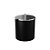 Lixeira com Tampa em inox 5,4 Litros Preto BRINOX - Imagem 1