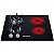 Cooktop Híbrido a Gás e Indução MEGA STAR 1.800 watts 220V ~ 50 / 60 Hz  Preto - Imagem 1