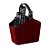 Porta Controle Remoto em MDF de Veludo - Cor Vinho 22x10x26 cm - Imagem 1