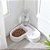 Pet Comedouro e Bebedouro automático Para Cães e Gatos - Cor Branco - Imagem 1