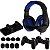 Gaming para PlayStation 4 TIGER Master Pak TG-P4001 12 em 1 + Microfone Preto com Azul - Imagem 1