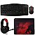 GAMES - Teclado Gaming REDRAGON Essentials S101-BA-2 + Mouse + Headset + Mousepad Windows XP, Vista, 7, 8, 10 e 11 Preto - Imagem 1
