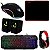 GAMES - Kit Satellite Gamer 502 com Teclado + Mouse + Mousepad + Speaker + Headset - Cor Preto - Imagem 1
