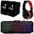 GAMES - Kit Satellite Gamer 502 com Teclado + Mouse + Mousepad + Speaker + Headset - Cor Preto - Imagem 2