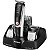 Aparador de Pelos Mondial com 10 Peças Bivolt SuperGroom-10 - Cor Preto com Branco - Imagem 1