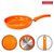 Frigideira com Revestimento Cerâmico com 24cm - Cor Laranja - Imagem 1