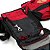 PET - Mochila de Lona para Transporte ao Ar Livre para Cães e Gatos Ajustável - Cor Vermelho - Imagem 5