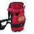 PET - Mochila de Lona para Transporte ao Ar Livre para Cães e Gatos Ajustável - Cor Vermelho - Imagem 1