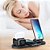 Carregadores para Smartphones Apple Watch Airpods 10W Wireless Charger Station 6 Micro US - Cor Preto - Imagem 5