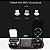 Carregadores para Smartphones Apple Watch Airpods 10W Wireless Charger Station 6 Micro US - Cor Preto - Imagem 4