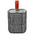 Speaker Quanta QTSPB56 5 watts com Bluetooth USB Auxiliar e Rádio FM - Cor Cinza - Imagem 1