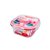 Pote de Vidro Hermético 520 ml Euro  - Cor Vermelho - Imagem 1