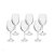 Jogo de Taças de Cristal para Vinho Tinto Gastro 450ml com 06 Peças ETILUX - Imagem 1