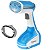 Passadeira a Vapor Quanta Tanque de 180 ml 220V ~ 50Hz - Cor Azul com Branco - Imagem 1