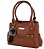 Bolsa Feminina Pequena Executiva Tachas com Pompom - Imagem 3