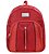 Bolsa Mochila Feminina Executiva Luxo Alto Relevo com Tressê VERMELHO - Imagem 1