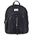 Bolsa Mochila Feminina Executiva Luxo Alto Relevo com Tressê PRETO - Imagem 1