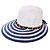 Chapéu Viseira de Praia Feminino com Faixa Decorada Laço - Imagem 1