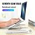 Suporte Portátil Dobrável Base para Macbook Pro Lapdesk para Resfriamento - Imagem 9