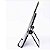 Suporte de Metal Dobrável Portátil Universal Ajustável para Tablet PC Phone - Cor Preto - Imagem 10