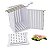 Máquina para Preparação de Espeto de Churrasco Carne Frango Kebab Maker Carne Brochettes Skewer Grill Ferramenta - Cor Branco - Imagem 2