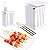 Máquina para Preparação de Espeto de Churrasco Carne Frango Kebab Maker Carne Brochettes Skewer Grill Ferramenta - Cor Branco - Imagem 1