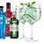 Jogo de Taças para Gin Gambo 705ml com 02 Peças Transparente RUVOLO - Imagem 1