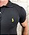 Polo Masculina PRL Preto Básica Logo Amarelo - Imagem 2