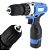Furadeira Elétrica sem Fio 16.8V Pilha de Iões de Lítio Adaptador 100 ~ 240V AC - Cor Azul com Preto - Imagem 7