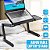 Mesa Dobrável para Notebook Ultrabook Netbook ou Tablet de Alumínio stand 360 graus rotação Mesa Portátil Multifuncional com Mouse Pad - Imagem 1