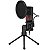 GAMES - Microfone REDRAGON Seyfert GM100 XRL de 3.5mm Preto com Vermelho - Imagem 1