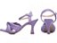 Sandália Feminina Salto 7,5cm Nó Roxo TORRICELLA - Imagem 2