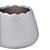 Cachepot de Cerâmica Mabruk 11x10 cm - Cor Prata - Imagem 2