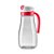 Jarra de Vidro Paládio 900ml Vermelho ETILUX - Imagem 1