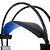 Fone de Ouvido Headset Gamer 2 x P2 + Usb com Led - Cor Azul - Imagem 3