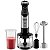 Mixer Mondial Turbo Mix M-11 1.000 Vatts com Batedor Fuê e Processador de Alimentos 220-240 V ~ 50 60 Hz - Cinza com Preto - Imagem 1