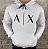 Blusa Moletom ARAMANI A|X Branco - Imagem 1