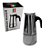 Cafeteira Italiana em Inox 12x10x18 cm 200 ml Kit Girl - Imagem 1