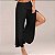 Calça Feminina Pantalona Cintura Alta Moda Fashion Casual Multiuso Yoga Dança Esportes - Imagem 7