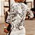Jaqueta Feminina Curta Vintage Floral Print Casual - Imagem 5