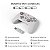 Games - Gamepad sem Fio M073 Wireless Gamepad Compatível para Pc Android Ios Xbox360 One-key - Cor Branco - Imagem 2