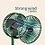 Mini Ventilador Portátil USB Fan Floor Desk Dobrável Ventiladores Recarregáveis para Home Office - Cor Verde - Imagem 3