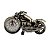 Motocicleta Decorativa Moto Padrão com Alarme Relógio - Imagem 7