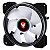 Cooler para PC Satellite RGB-75 com Iluminação RGB e Ventilador de 120 mm - Cor Preto com Branco - Imagem 1